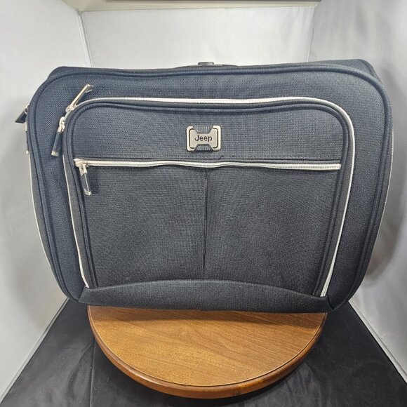 Jeep Other - JEEP Padded Rolling Travel Bag Black Suitcase Carry On Weekender 18x15x10 - 2010